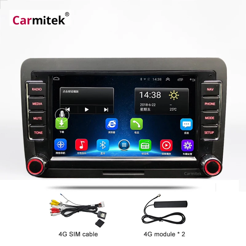 Discount Android Multimedia radio GPS Navigation double din For vw polo sedan scirocco Caddy Passat b6 b7 DVD volkswagen golf 4 5 6 12