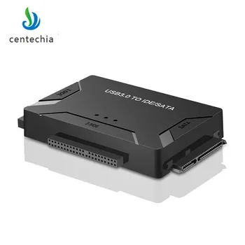 

2018 SATA Combo USB IDE SATA Adapter Hard Disk SATA to USB3.0 Data Transfer Converter for 2.5/3.5/5.25 Optical Drive HDD SSD XNC