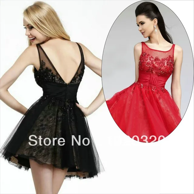 Plus Size Cocktail Dress with Tulle
