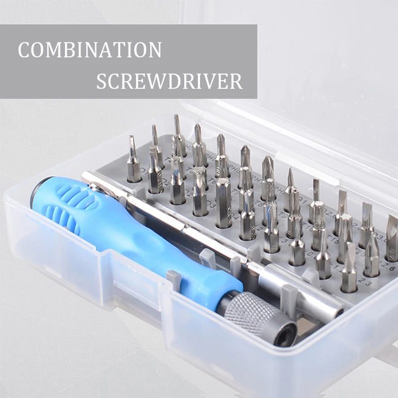 

High quality 32 in 1 multi-purpose precision screw set to remove mobile phone flat household screwdriver batch hand set tools