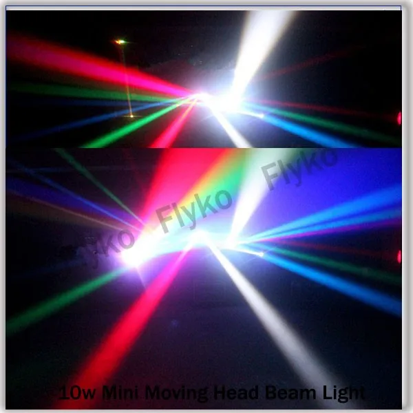 10w mini moving head beam light 12