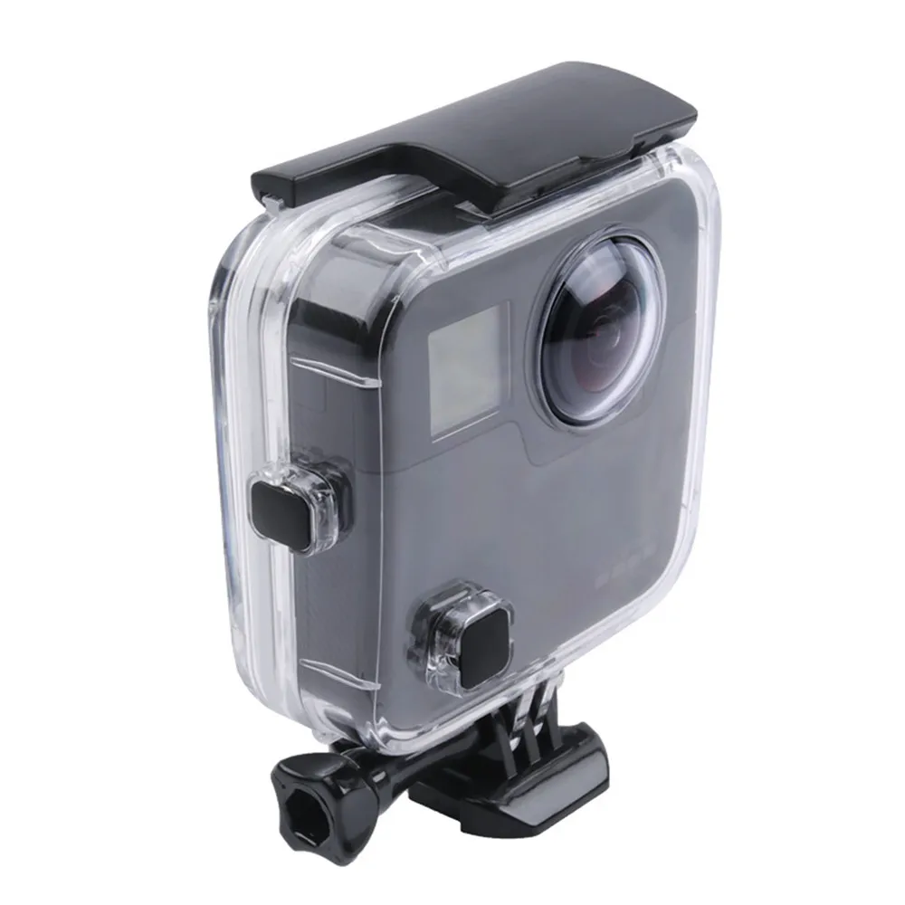 45 м водонепроницаемый чехол для дайвинга для GoPro Fusion 360 градусов камера Подводный бокс задняя дверь Защитная крышка для GoPro Fusion