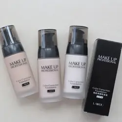 Laikou бренд жидкой основе основа для макияжа Профессиональная основа под макияж долгое ярче Matte минеральные Косметическое Отбеливание