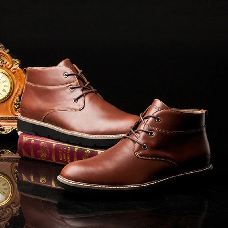 Zapatos Primavera Verano Hombre Cómodo De Genuino Respirable Cordones Casual Vintage Para 43 Eg Cuero Hecho A Brown Pantshoes Marrón Mano rrvgFqw