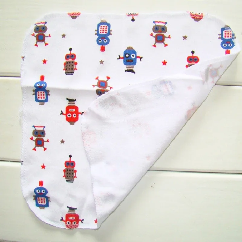 8pcs / Pack Newborn Baby Cotton Towels Saliva Towel Towel Baby Boys Girls Bebe Toalha Towel Handkerchief KF011