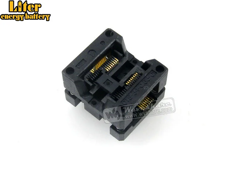 

OTS-16(34)-0.65-01 Enplas IC Burn-in Test Socket Adapter 0.65mm Pitch SSOP16 TSSOP16 Package