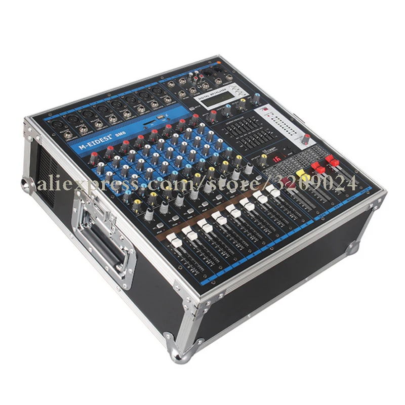 Professional Amplifier Bluetooth USB Air Box Mixer
