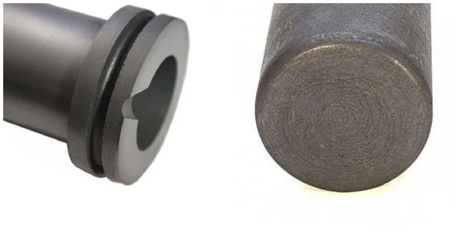 silver melting graphite crucible