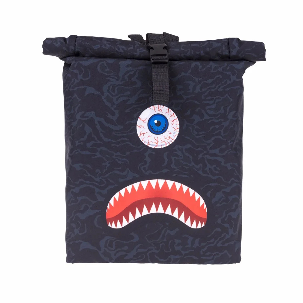 2017 New Fashion Women and Men Backpack Monster Camouflage Backpack Unisex School Bags Backpacks for