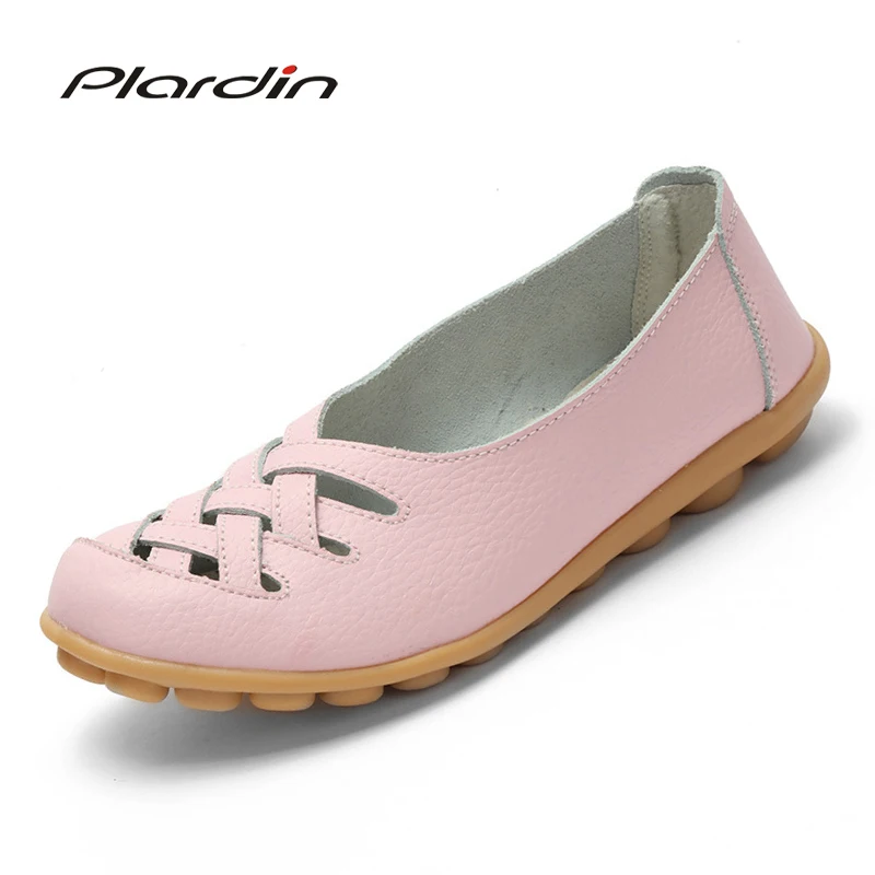cut out flat shoes