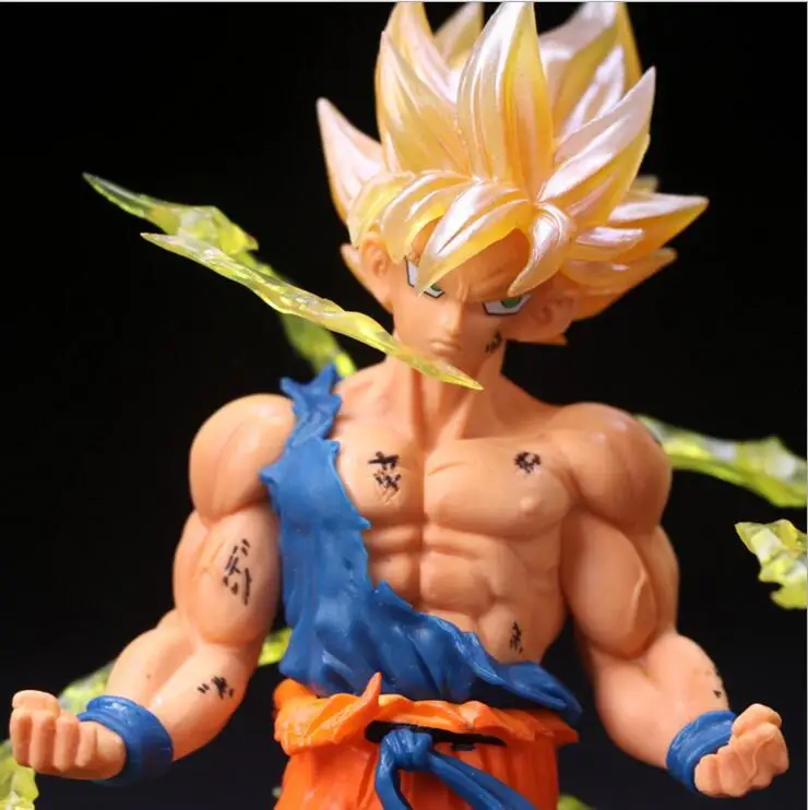 

Dragon Ball Z Super Saiyan Goku PVC Action Figure Model Toy Gift