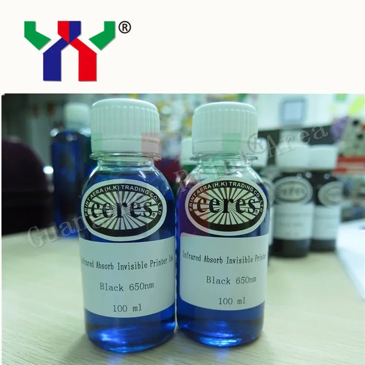 Infrared Invisible Inkjet Printer Ink 100ml/bottle 650nm