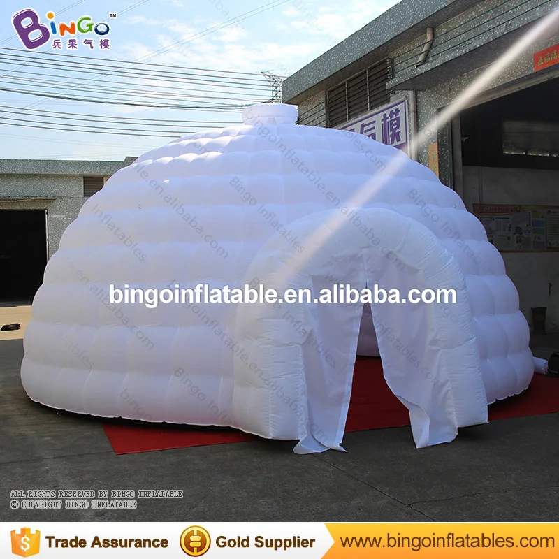  Factory direct sale 6X6X3.5 m inflatable dome igloo tent for outdoor event high quality blow up all