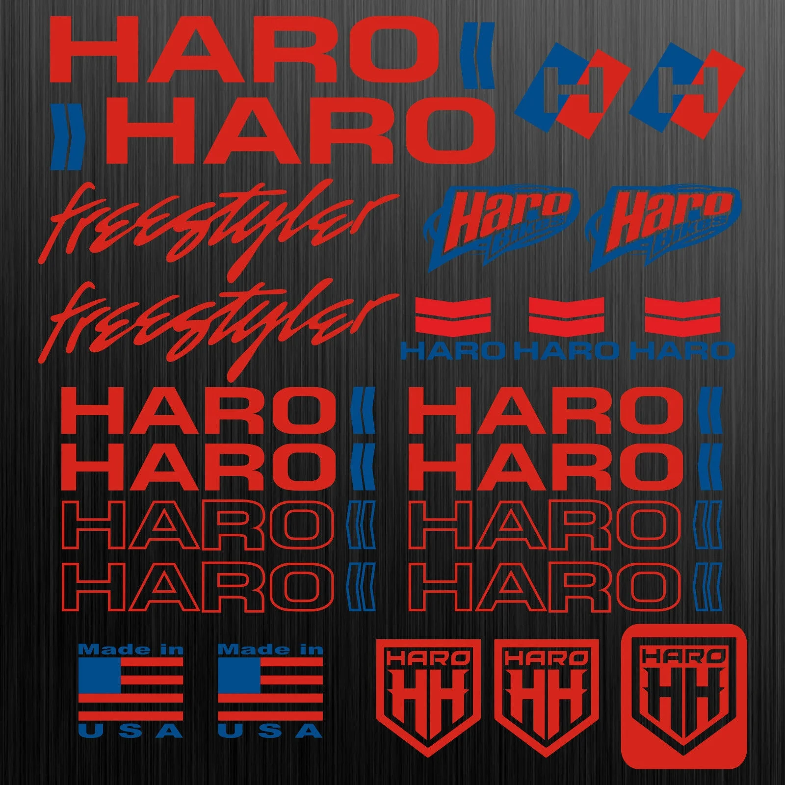 haro bike stickers