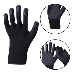 1 пара защитная Рабочая перчатка черный нейлон PU нитриловые рабочие перчатки с покрытием ладонной части механика рабочие перчатки