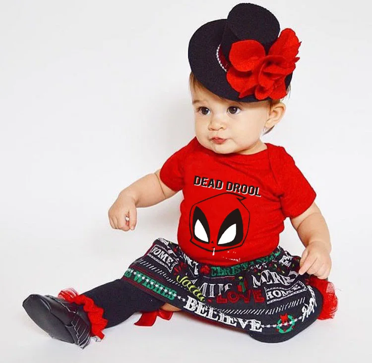 Baby Bodysuits made from viscose  Summer Dead Drool Print Baby Rompers Boy Cotton Infant Jumpsuit Baby Girl Romper One Piece Toddler Costumes Newborn Baby Clothes Baby Bodysuits expensive