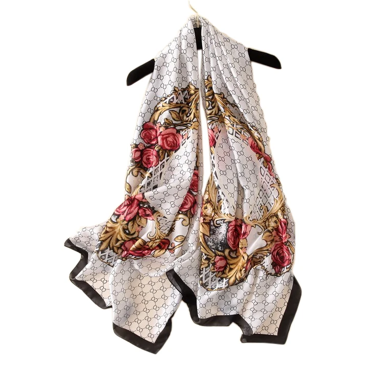 new fashion womens colorful printed sweet scarf style shawl girls christmas gift head hair scarfs wraps - Christmas Scarfs new fashion womens colorful printed sweet scarf style shawl girls christmas gift head hair scarfs wraps - Christmas Scarfs