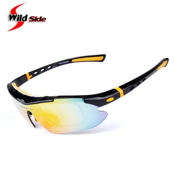 

OBAOLAY Cycling Glasses Men Women Unisex UV400 5 Lens Outdoor Sport Polarized Goggles MTB Road Riding Bicycle Eyewear Sunglasses