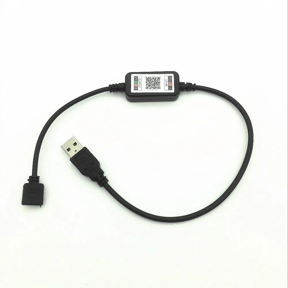 3 Ways Bluetooth APP LED Controller 5V-24V Wireless Dimmer For RGB LED Strip USA 