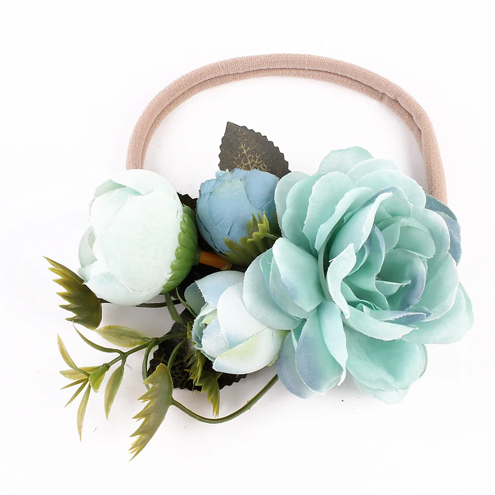 Детские нейлоновые повязки на голову, вечерние повязки на голову с ...