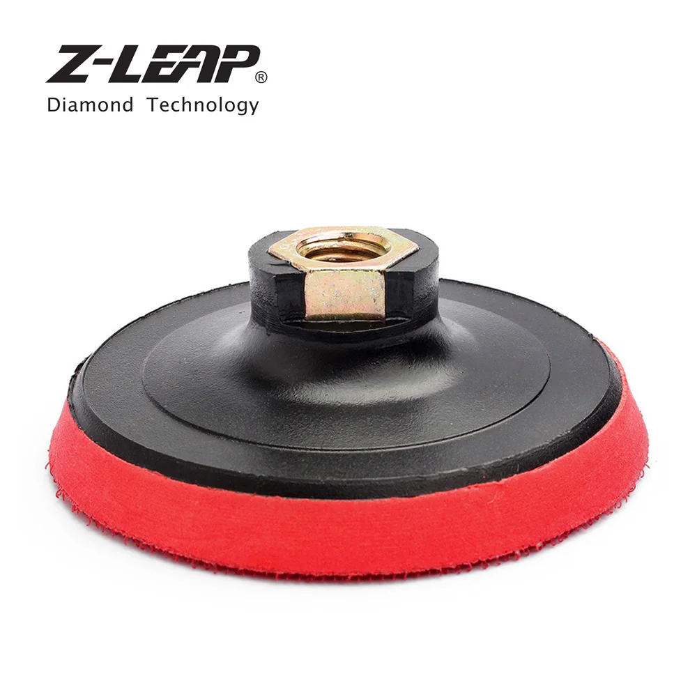 Z LEAP 2 Pieces 4 Inch Polishing Backing Pads Plastic Foam Car