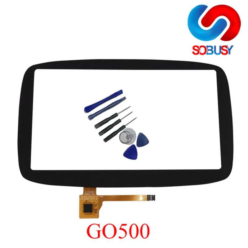 Front-Glass-Lens-Touch-Panel-For-Tomtom-GO500-GO-500-GO-5000-Touch-Panel-Pantalla-Digitizer