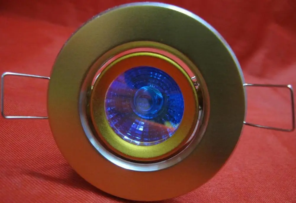 Spotlight 35 8 mug golden aluminum outer diameter hole 7CM without