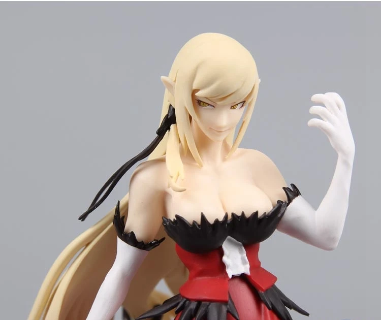Oshino Shinobu фигурка Kissshot Bacio Shot Originale Banpresto Senjougahara Hitagi SQ 18 см ПВХ героя Modello del