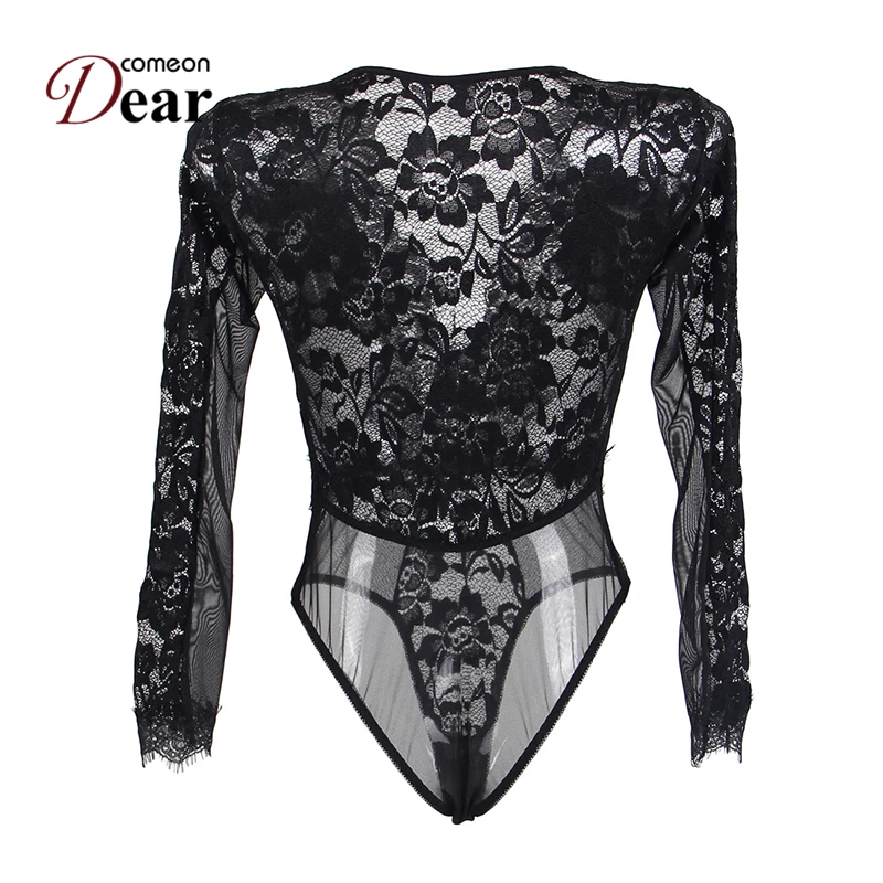 Comeondear Body Women Plus Size Eyelashes Lace Open-chest Long Sleeve Teddy Bodysuit Women RB80588 Sexy Rompers Womens Jumpsuit Comeondear Body Women Plus Size Eyelashes Lace Open-chest Long Sleeve Teddy Bodysuit Women RB80588 Sexy Rompers Womens Jumpsuit
