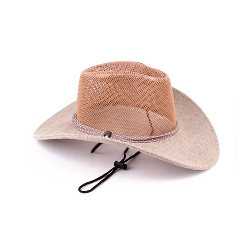 Летний стиль лидер продаж; Новинка Мужская Мода Западная ковбойская шляпа туристическая Кепка шапка шляпа ковбойская gorras
