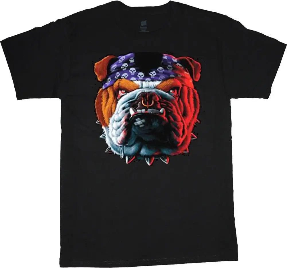 Sale: 4XLT Big and Tall shirt bulldog biker tee gifts men