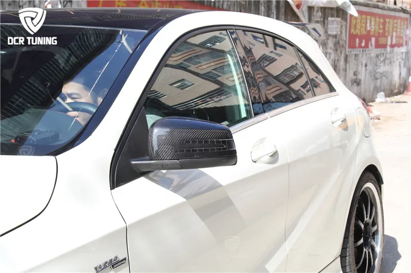 Mercedes Carbon Mirror W204 W207 W212 W176 W218 W221 Mercedes A C CLS E CLA Class Carbon Mirror Cover 1 1 Replacement (2)