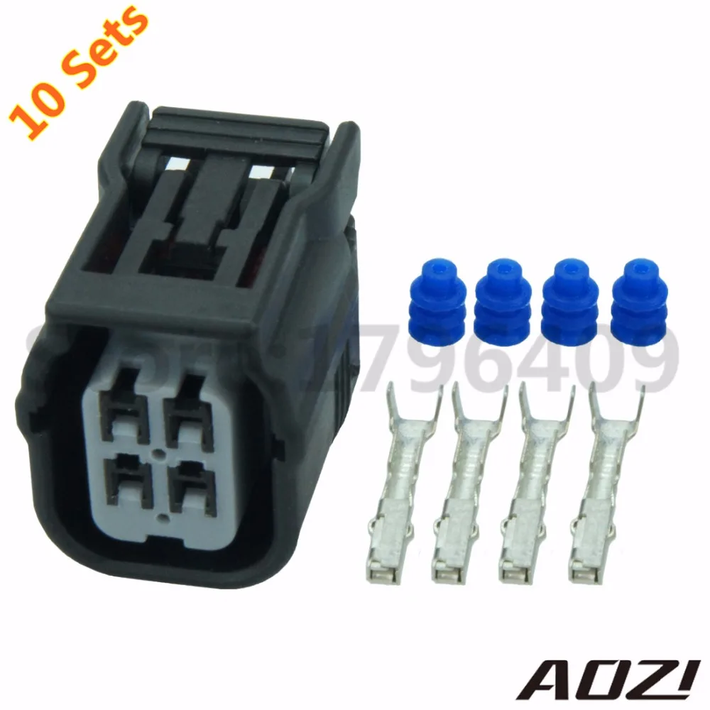 6189 7039 Plastic Connector Four Pins 1mm Series Auto Wire Harness