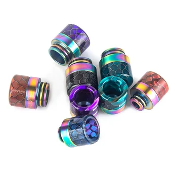 

Drip Tip Kit 8/10 in 1 Kit Resin 810 Wire Bore RDA RBA Tank Drip Tips Vape Mouthpiece for E Cigarette Vaporizer
