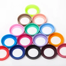 500 шт Нижняя Защитная крышка Резиновый рукав с дном силиконовый мульти кружка-бутылка чашки коврики и колодки