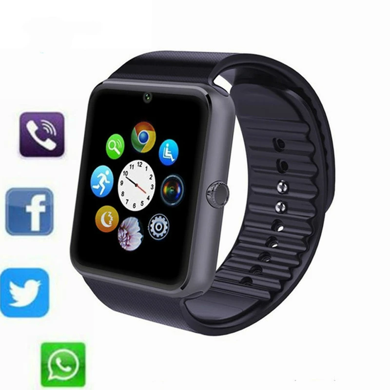 Новые умные часы GT08 для Apple Watch мужские и женские наручные на Android электронные
