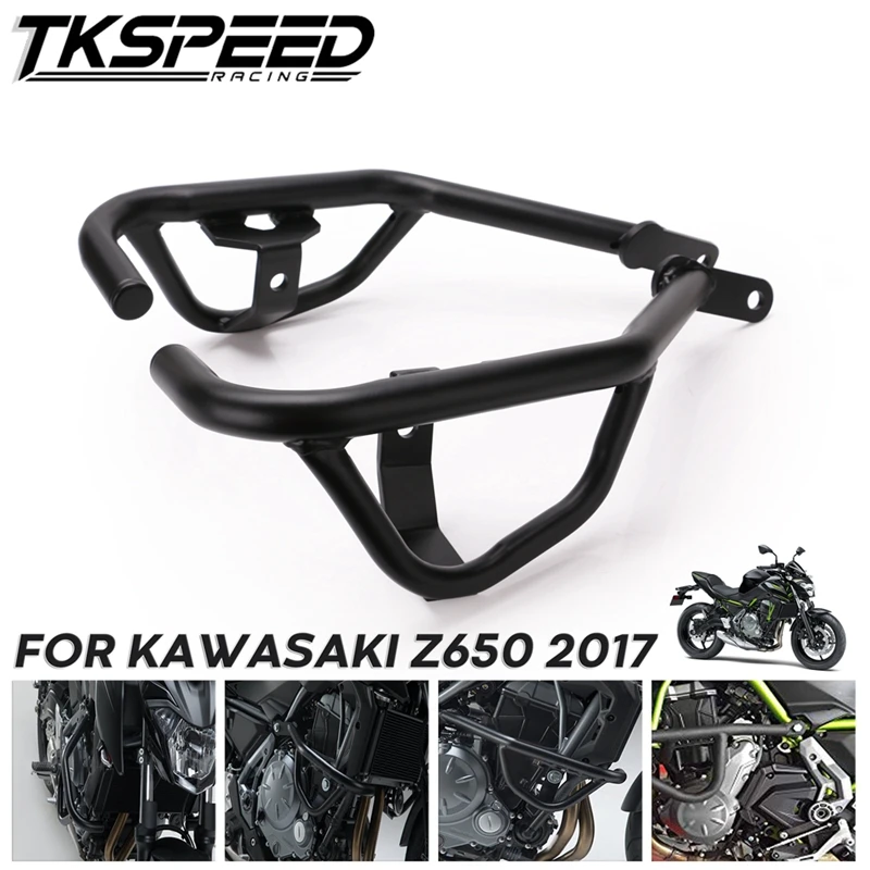 Защита рамы двигателя для Kawasaki Z650 Ninja650 2017 2018 мотоцикла | Автомобили и мотоциклы