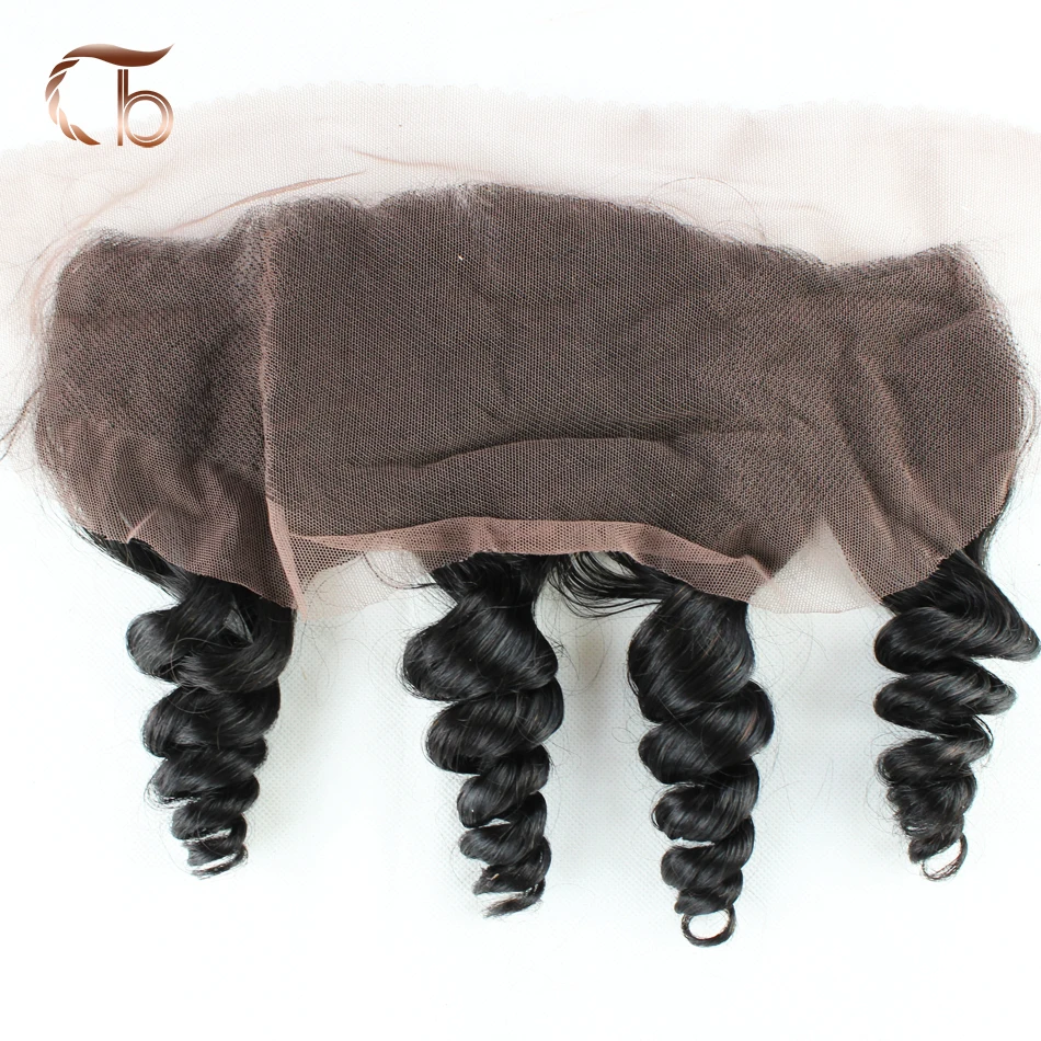 

Lace Frontal 6A Grade Peruvian Loose Wave Lace Frontal Unprocessed Peruvian Human hair Aliexpress Best Loose Wave Natural Black