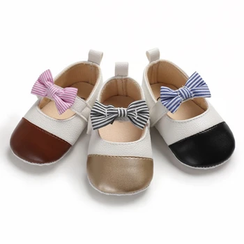 

Baby Girls Shoes Tassels PU Leather Waterproof Baby Butterfly-knot Shoes Newborn Moccasin Soft Infants Prewalker 0-18M new