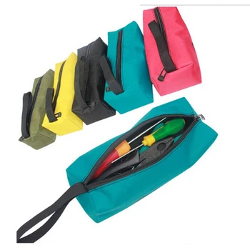 

cute Peerless 1Pcs Pencil Case Tools Bag Utility Bag Oxford Canvas Waterproof For Small Metal Parts With Carrying Handles