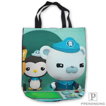 

Custom Canvas Octonauts-Gup-Pattern- ToteBags Hand Bags Shopping Bag Casual Beach HandBags Foldable 180713-06-8
