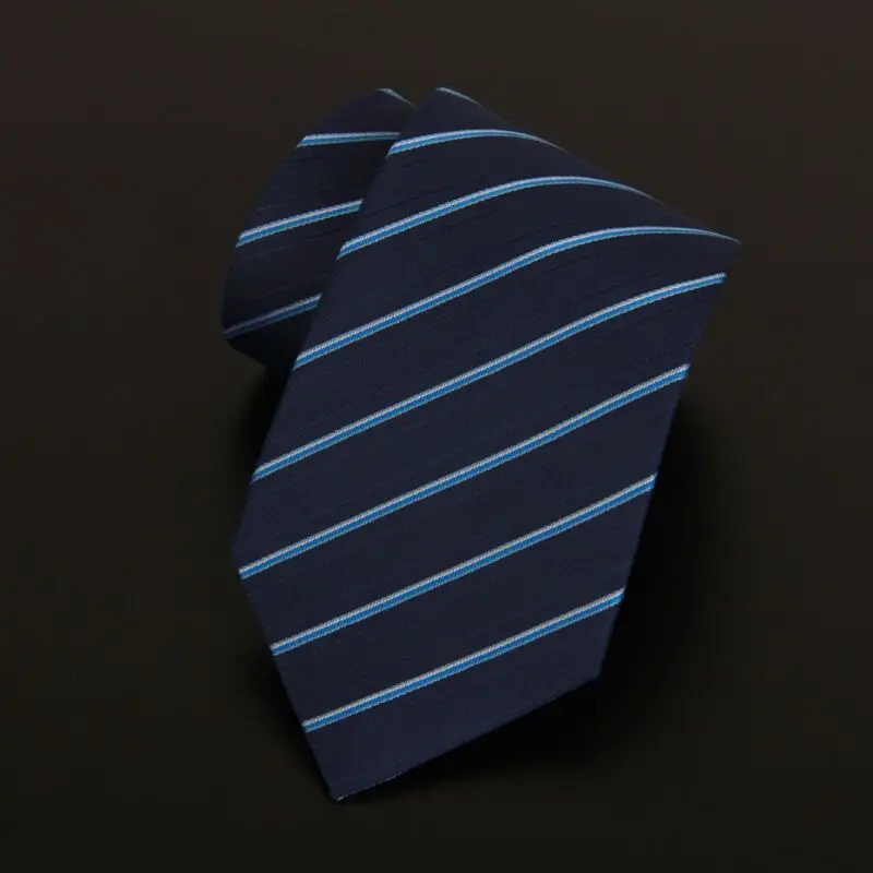 На молнии шеи галстук 8 см тонкий галстук высокого качества шелковый галстук для мужчин в лоте - Цвет: 06