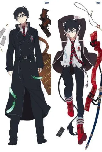 

Japan Anime Hugging Body Pillow Case 150*50 Ao no Exorcist Rin Okumura
