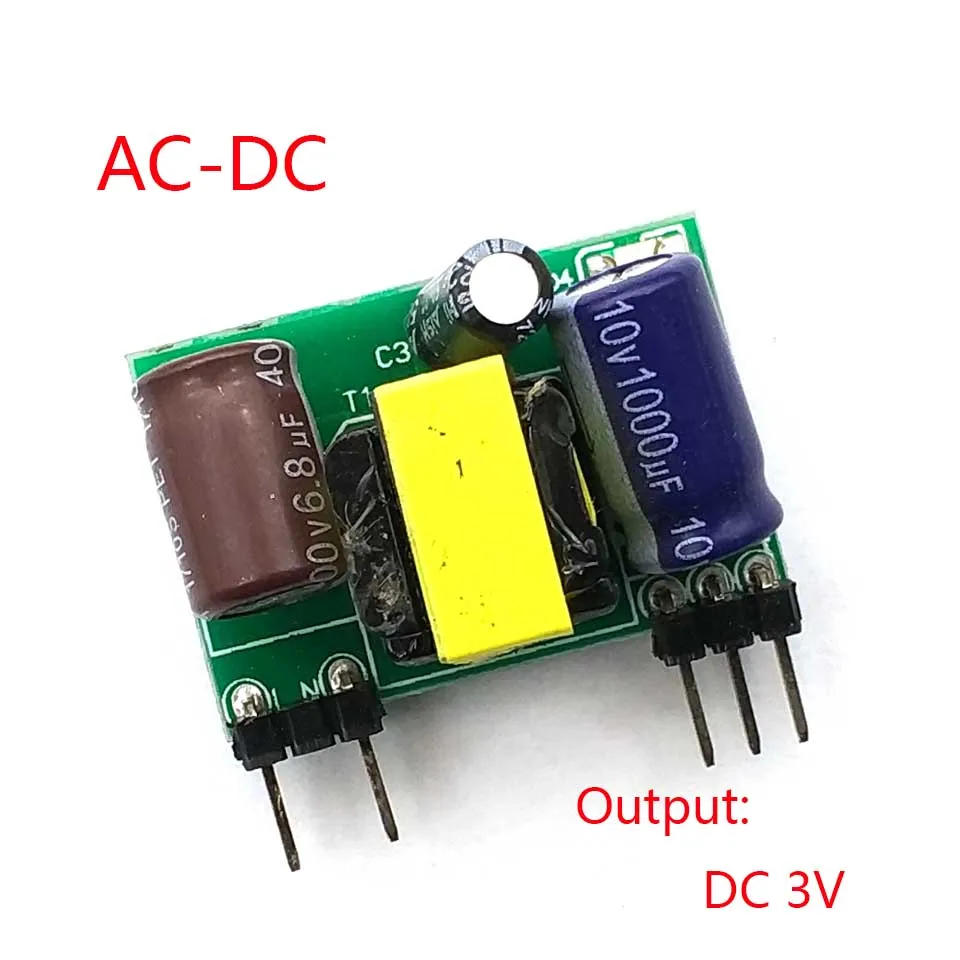 AC 90~ 240 V/110 V 220V to DC 3V 5V 9V 12V 15V 24V 5W импульсный источник питания/преобразователь питания/адаптер питания - Цвет: Output DC 3.3V