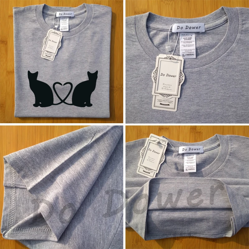 Футболка мужская с принтом кота круглым вырезом и коротким рукавом|men t-shirt|fashion