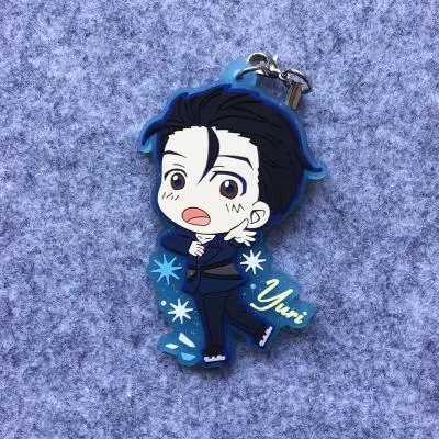 1 шт. llavero Otaku анимация для катания на коньках Yuri On Ice Viktor милая версия брелок