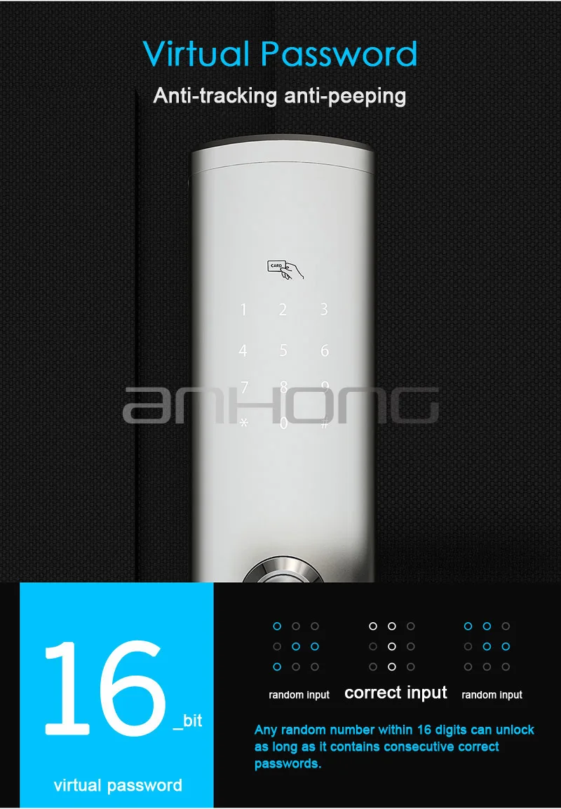 Биометрический отпечаток пальца Смарт дверной замок дистанционное управление приложение замки с wifi-шлюз Bluetooth пароль дверной замок электронные замки M-6