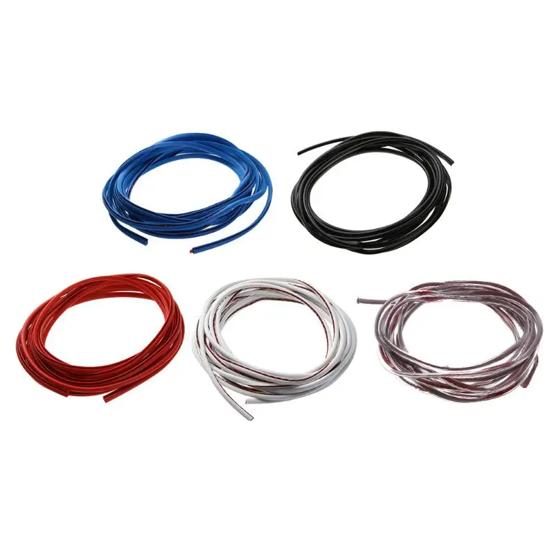 

5m Car Door Edge Guard Scratch Strip Anti Collision Rubber Sealing Trim Bumper Protection Sticker Strip Car Styling Mouldings