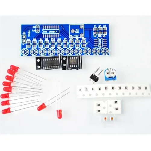 

NE555+CD4017 Light Water Flowing Light LED Module DIY Kit