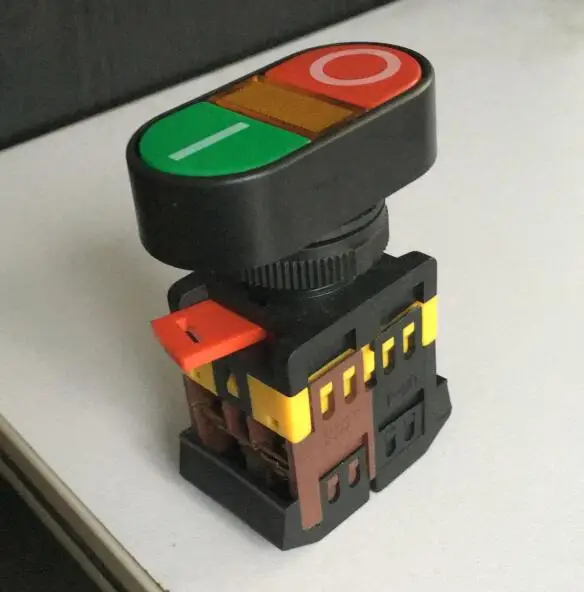 APBB 22&25N Self Reset Start stop Double Pushbuttons Switch NO NC With